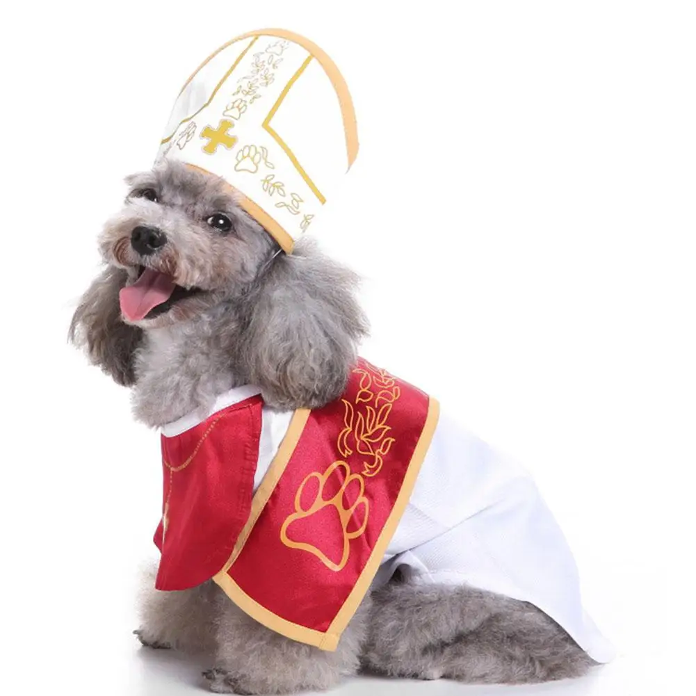 Хоббилан милый мультфильм косплей Крестный отец пальто для домашних животных