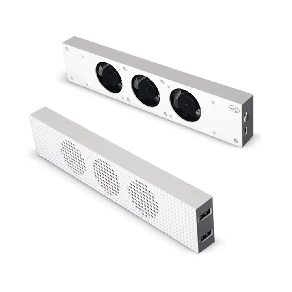Охлаждающий вентилятор для Xbox One S с 2 портами USB и 3 H/L регулировкой скорости