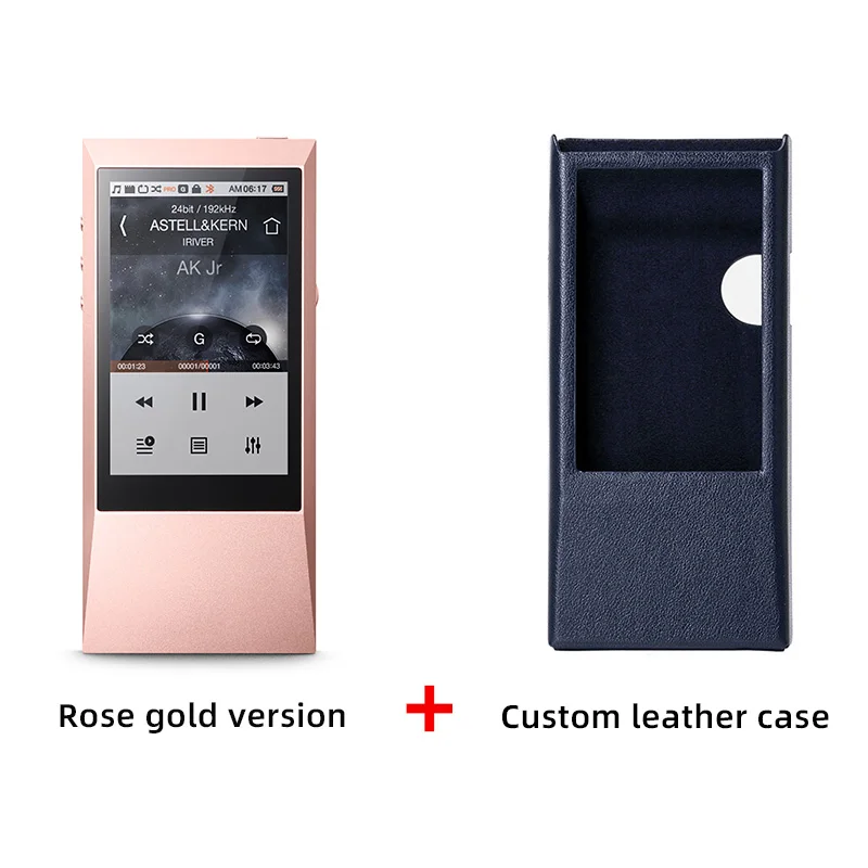 IRIVER Astell& Kern AK Jr 64 Гб HIFI плеер портативный DSD Музыка MP3 аудио плеер без потерь музыка ультра-тонкий плеер - Цвет: have leather case2