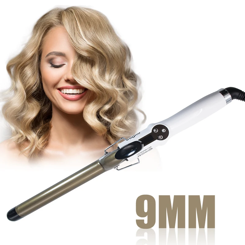 Профессиональный 9 мм Глубокая завивка волос Завивка волнистая машина винт