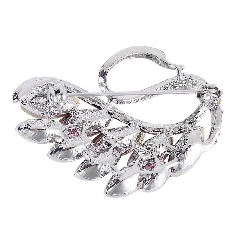 3 colors fashion creative brooch Autumn and winter scarf deduction silver swan | Украшения и аксессуары