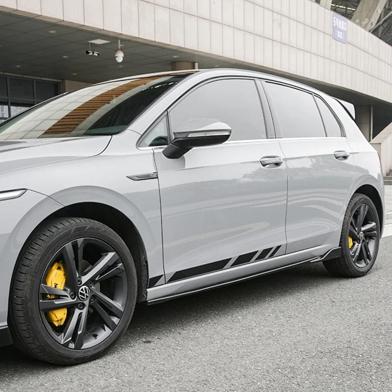 Car Door Side Decoration Strip Trim Body Sticker for VW Golf 8 MK8 Accessories 2020 2021 | Автомобили и мотоциклы
