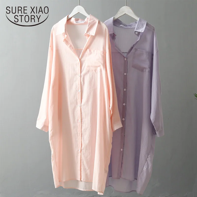 Модные свободные однотонные женские рубашки Blusas Mujer De Moda Весна Осень Новые темно-зеленые женские блузки с длинным рукавом Топы 6720 50