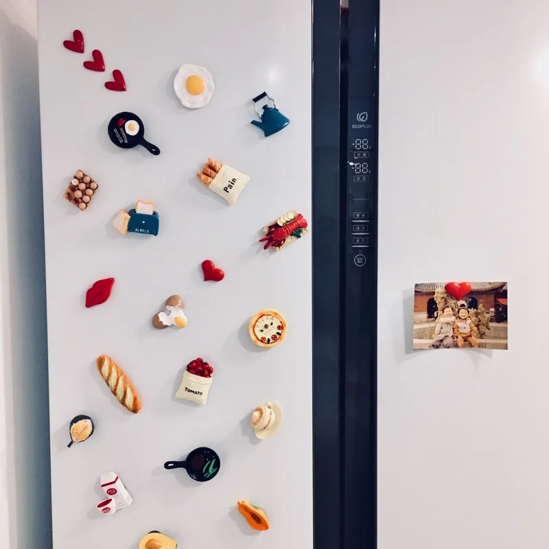 3D магниты на холодильник наклейки из мультфильма миниатюрные сувенирные