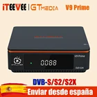 1 шт., 2021 GtMedia V9 Prime, супер женский спутниковый приемник, обновление Gtmedia V8 NovaHonor V9, супер поддержка H.265, встроенный Wi-Fi