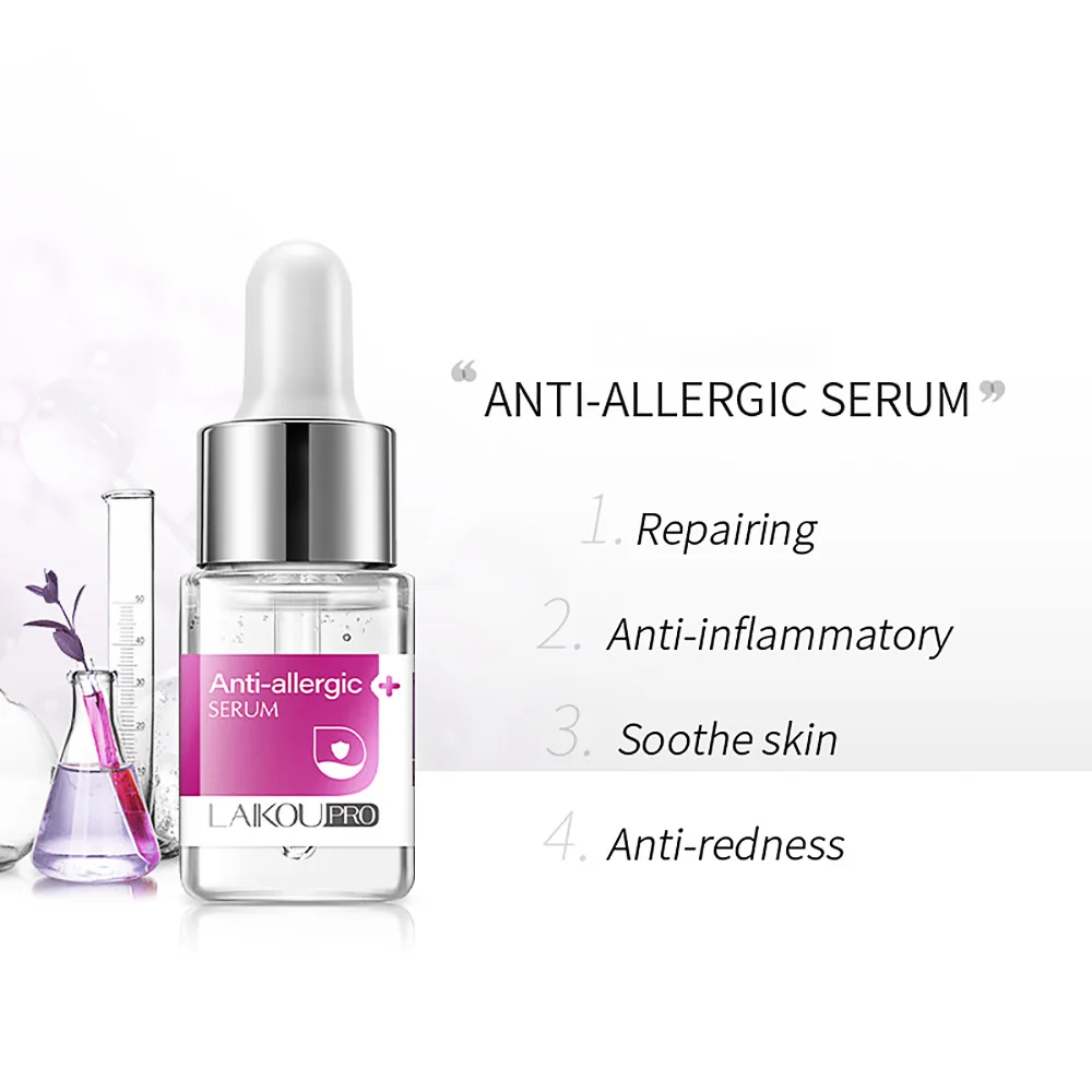 12ML Face Serum Pro Anti Allergic Essence Moisturizer Whitening Shrink Pores Aging Wrinkle Plant Cream Skin Care | Красота и здоровье
