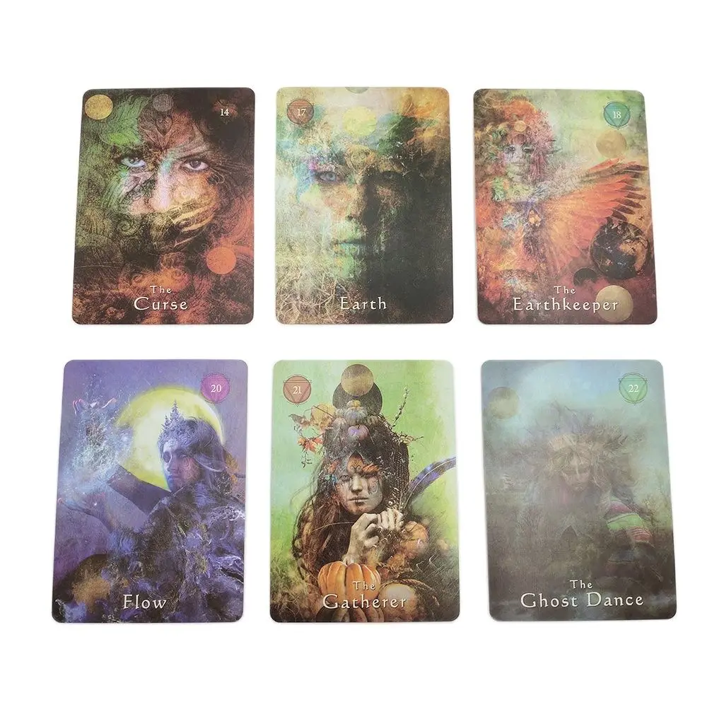 Мистические карты шамана и оракула судьба гадания карта для прорисования удачи