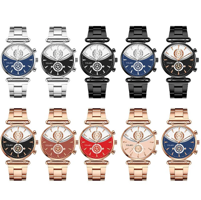 

Luxury analog business stainless steel women watch fashion ladies quartz watch luxury analog business ladies watch