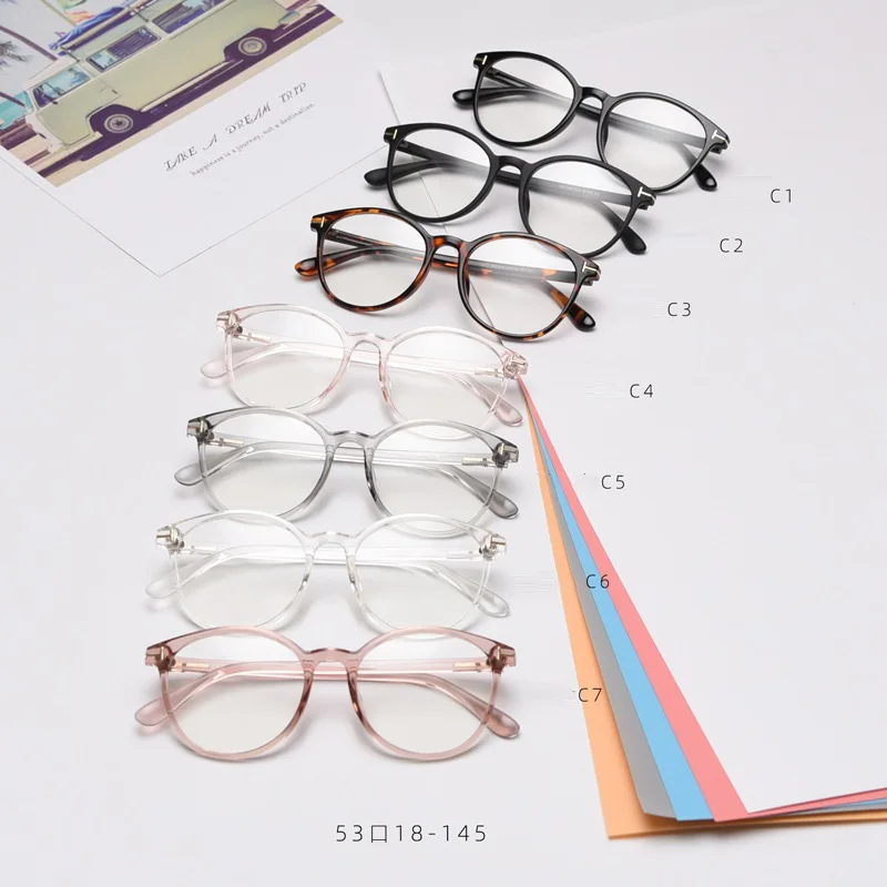 Zerosun круглые оправы для очков женщин и мужчин TR90 T брендовые дизайнерские очки