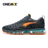 onemix air cushion running shoes for men breathable outdoor sport sneakers lightweight athletic jogging walking shoes sneakers