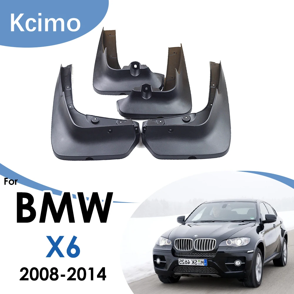

Переднее и заднее Брызговики для BMW X6 E71 2008 ~ 2014