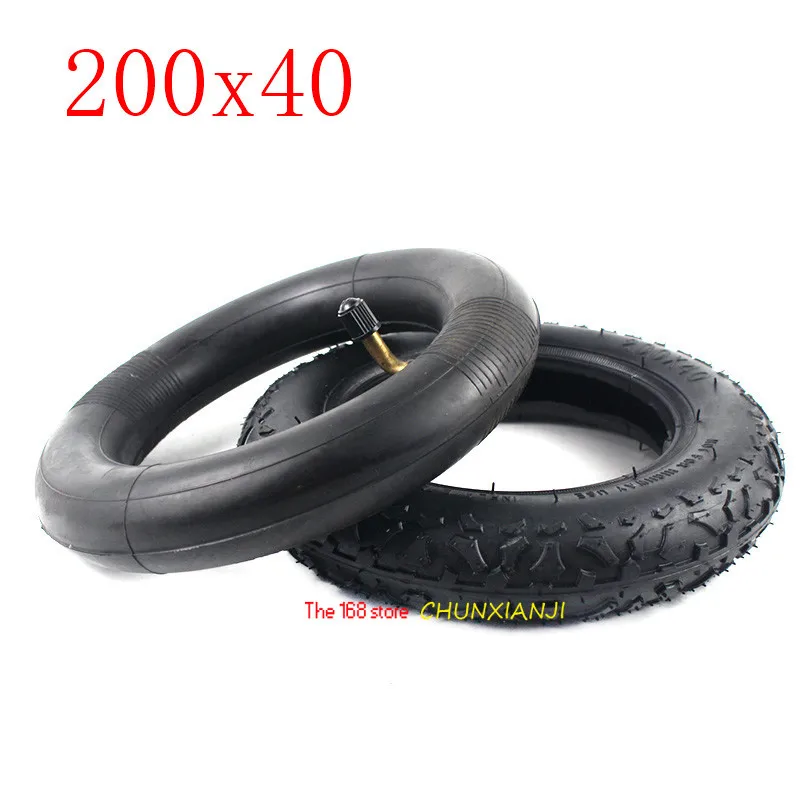 Супер 200X40 Складная велосипедная шина резиновая для скутера автомобиля мотоцикла