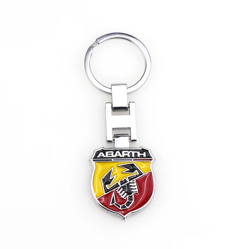 Для FIAT Abarth 500 металлические автомобильные аксессуары универсальные