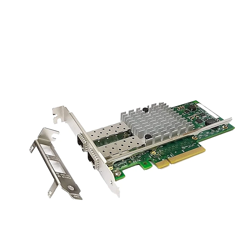 

Dual Port 10GbE SFP+ Fiber Optic PCI-Express Gigabit Ethernet Server Adapter 2 Port Network Interface Controller Card