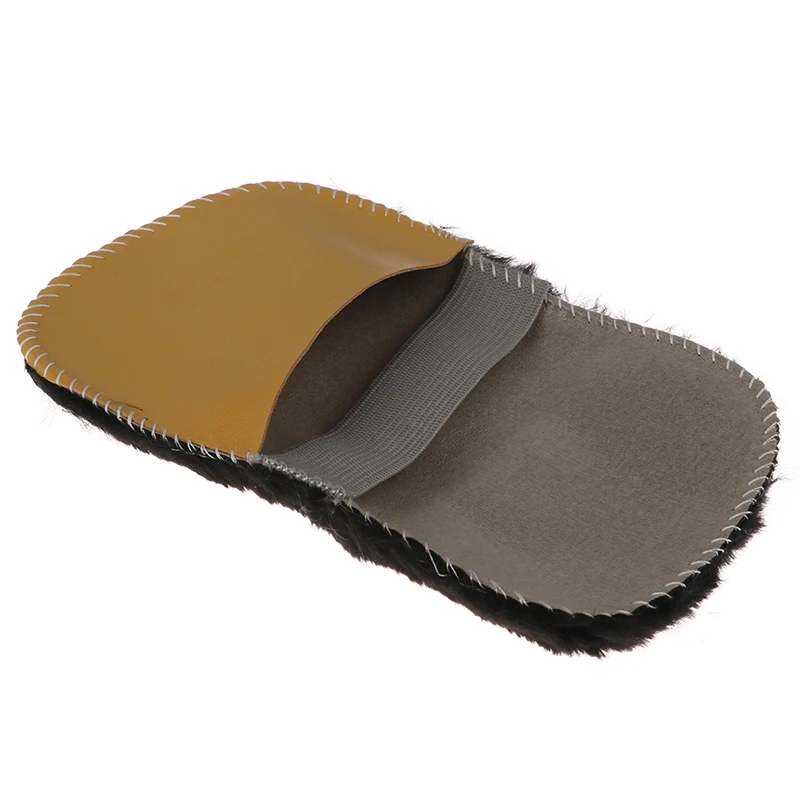 1 шт. щетка для чистки обуви мягкая искусственная шерсть ткань полировщик