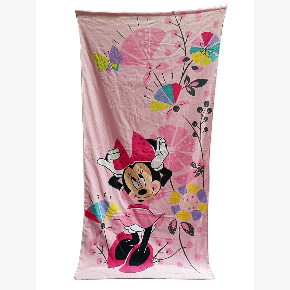 Детское полотенце для ванной/бассейна/пляжа приятный абсорбирующий материал на