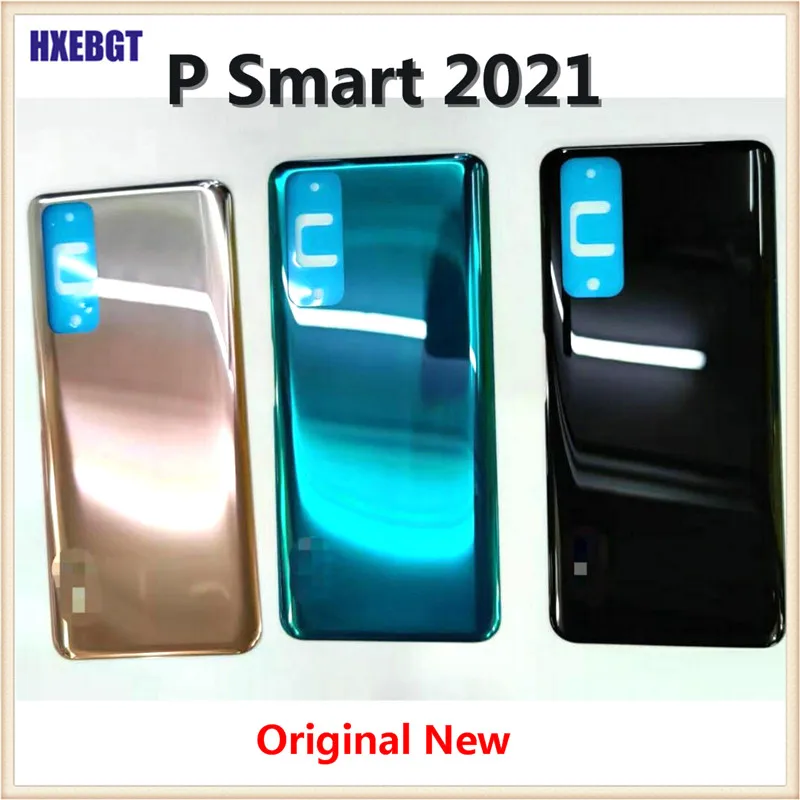 

Y7a 2020 Оригинал для Huawei P Smart 2021 задняя крышка корпуса задняя крышка батарейного отсека шасси + клейкая наклейка запасные части