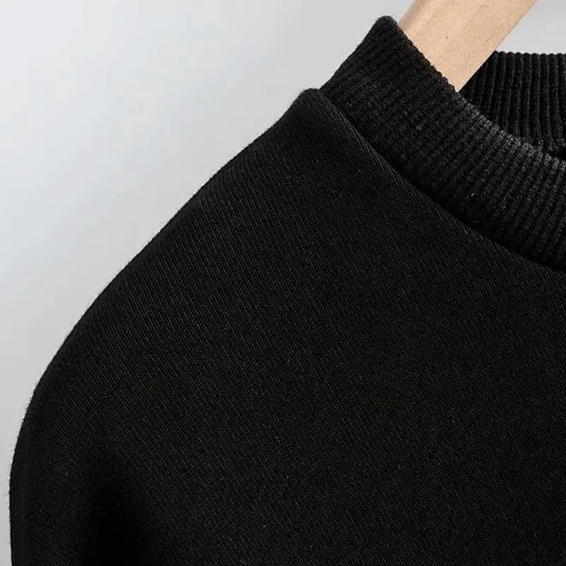 

2021 Autumn Women Oversize Hoodie Long Sleeve Pullover Loose Short Sweatshirt Crop Tops Clothing Moletom Feminino