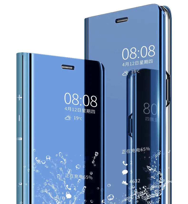 UPaitou mi rror S вид смарт-чехол с откидной крышкой для Xiaomi mi 9 8 SE Pro исследовать 8X 9X A1 A2 Lite 5X 6X 5C mi x 2 3 крышка чехол