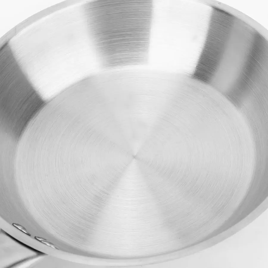 Сковорода ВОК из нержавеющей стали диаметр 23 5 см|Сковороды| |