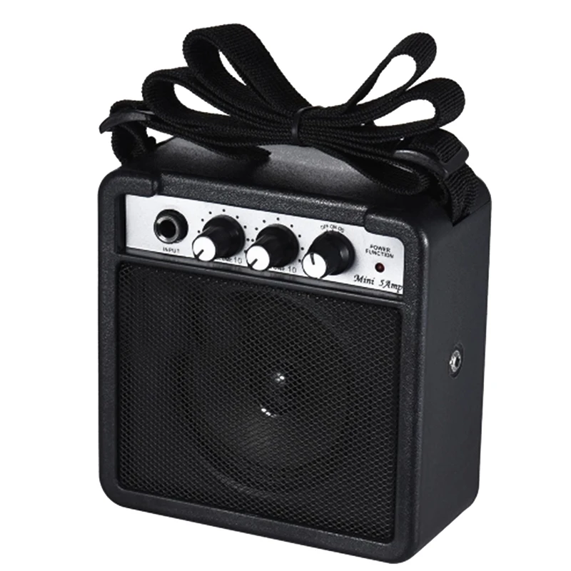 Мини 5 Ватт 9 в усилитель на батарейках динамик для акустической/электрической