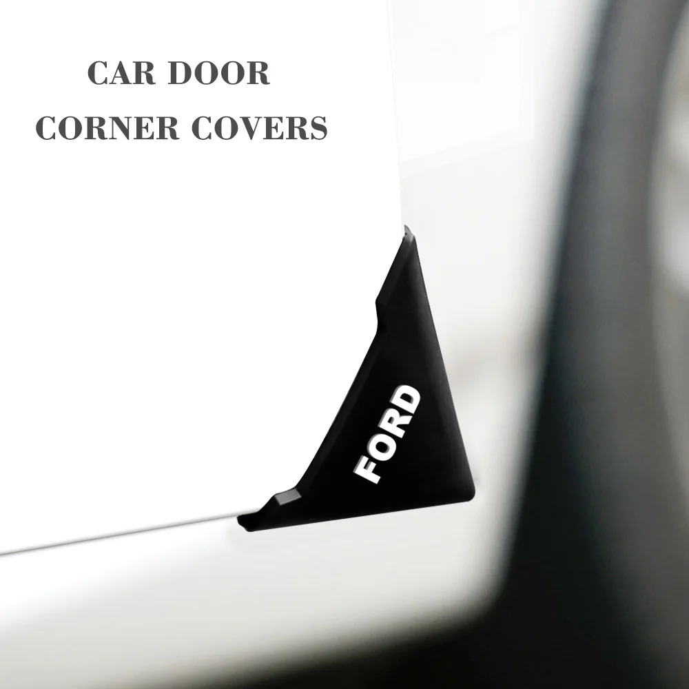 

2pcs Car Door Corner Cover Bumper Crash Anti-Scratch Car Stlying for Ford Fiesta EcoSport Escort focus 1 2 3 mk2 mk3 mk4 mk5 mk7