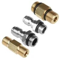 pressure washer quick connector snow foam lance adapter nozzle g14 m14x1 hydraulic couplers connector for garden irrigation
