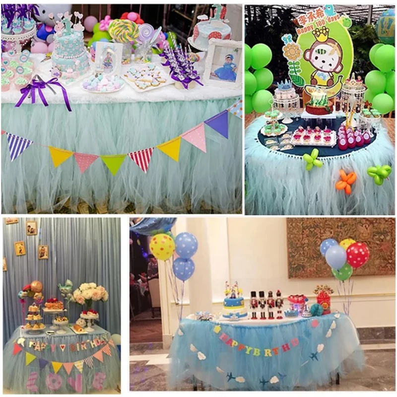 25 ярдов/рулон тюля 15 см детского дня рождения с юбкой-пачкой Для детских