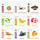 Питательный фруктовый бальзам для губ, увлажняющий блеск для губ, натуральная стойкая помада, глазурь для губ, макияж, Уход за губами, водостойкая косметика