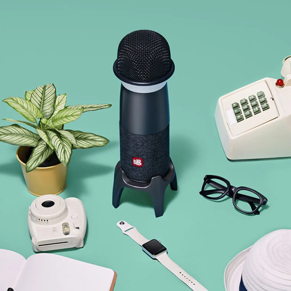 Микрофон караоке точка bluetooth микрофон динамик несколько снижение шума радио