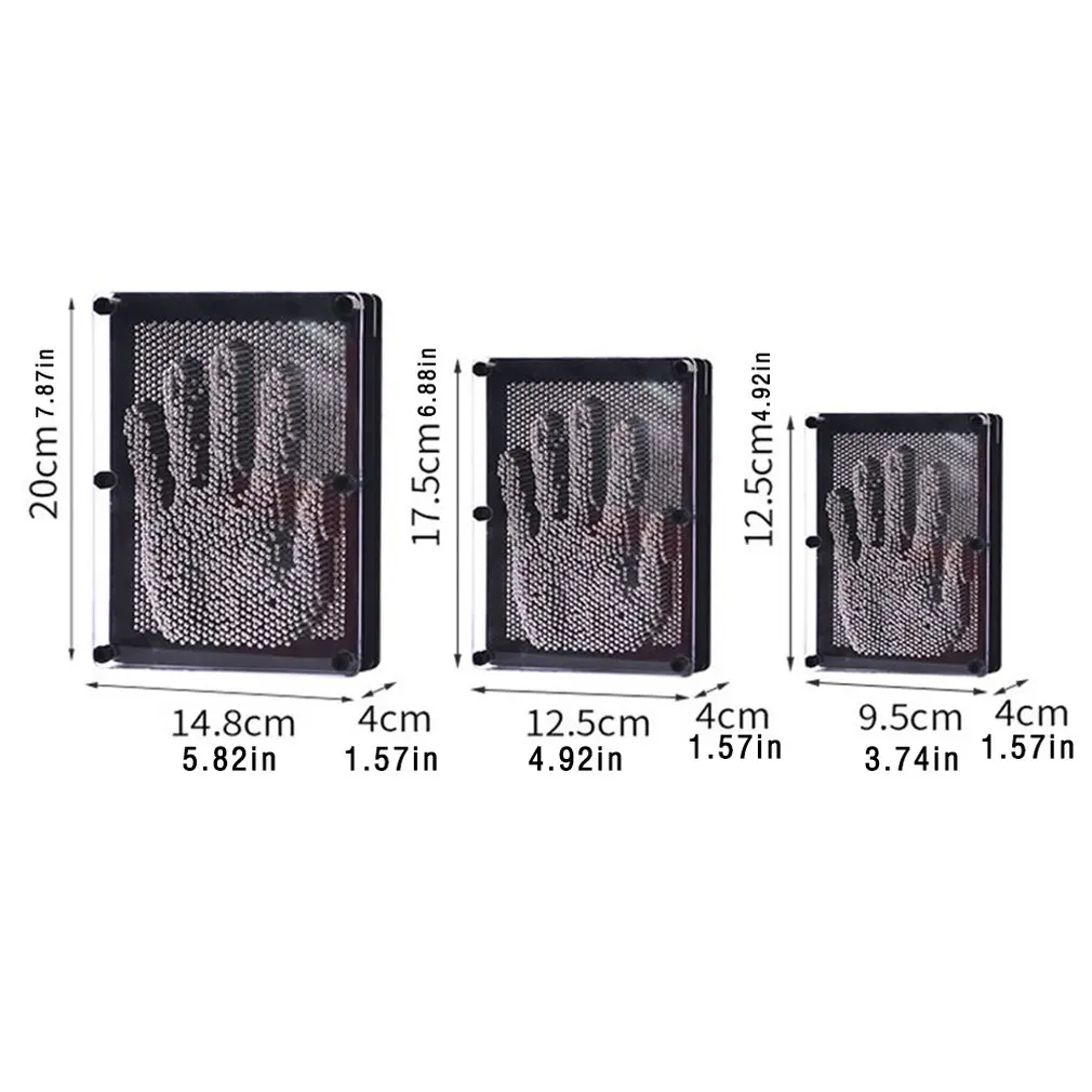 

Office Decoration Handprints 3D Needle Carving Stereo Clone Creative Toys Plastic Handprints Home Decorations