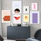 Самоклеящаяся Настенная Наклейка иллюстрация друзья ТВ-шоу постер вонючий кот классическое настенное искусство для гостиной аксессуары для домашнего декора
