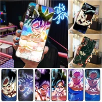 anime figure dragon super warrior color painting phone case for xiaomi redmi 9 9t 9a pro carcasa funda back cover coque