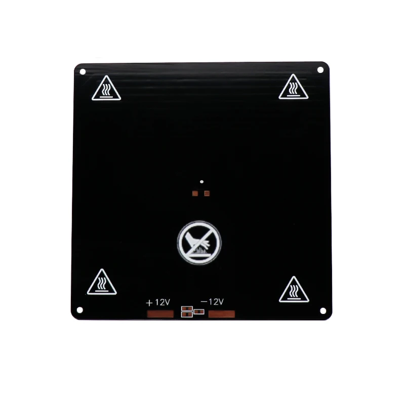 Мини 12V heatbed 150X150X3MM Горячая кровать нагревательная пластина алюминиевая Подложка