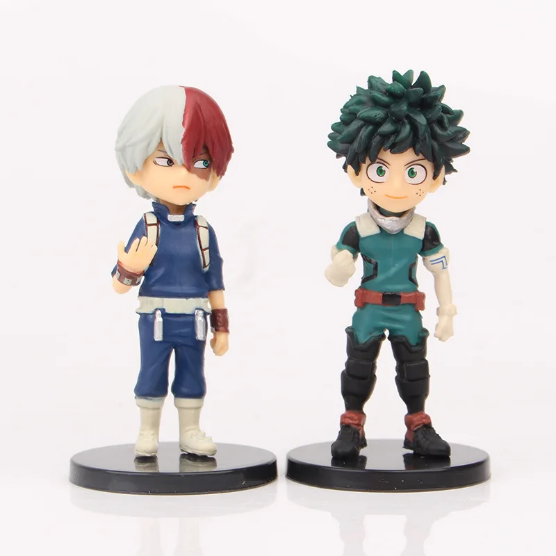 9 шт./компл. фигурка героя моя геройская академия игрушка Izuku Midoriya Shouto Todoroki Uraraka