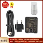 Зарядное устройство для Bluetooth-динамика BOSE Soundlink Mini 2 3, Soundlink вращается + Звуковой адаптер питания, зарядное устройство 5 В, 1,6 А, Тип ЕС, США