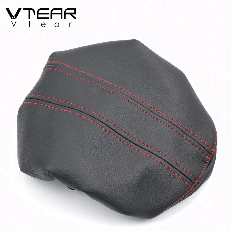 Red for qashqai Vtear для ниссан кашкай j11 Nissan Qashqai Dualis J11 центральный подлокотник центральная консоль подлокотник коробка крышка кожаный защитный чехол накладка авто-Стайлинг Аксессуары - Название цвета: Red for qashqai