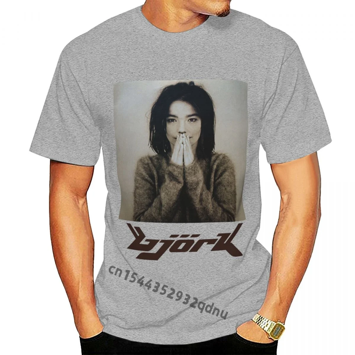 

T-shirt RARE!! Verry Vintage 90s Bjork 1993 Winterland Tour Tee Top Unisex Loose Fit Tee Shirt Kids Men Women Cartoon