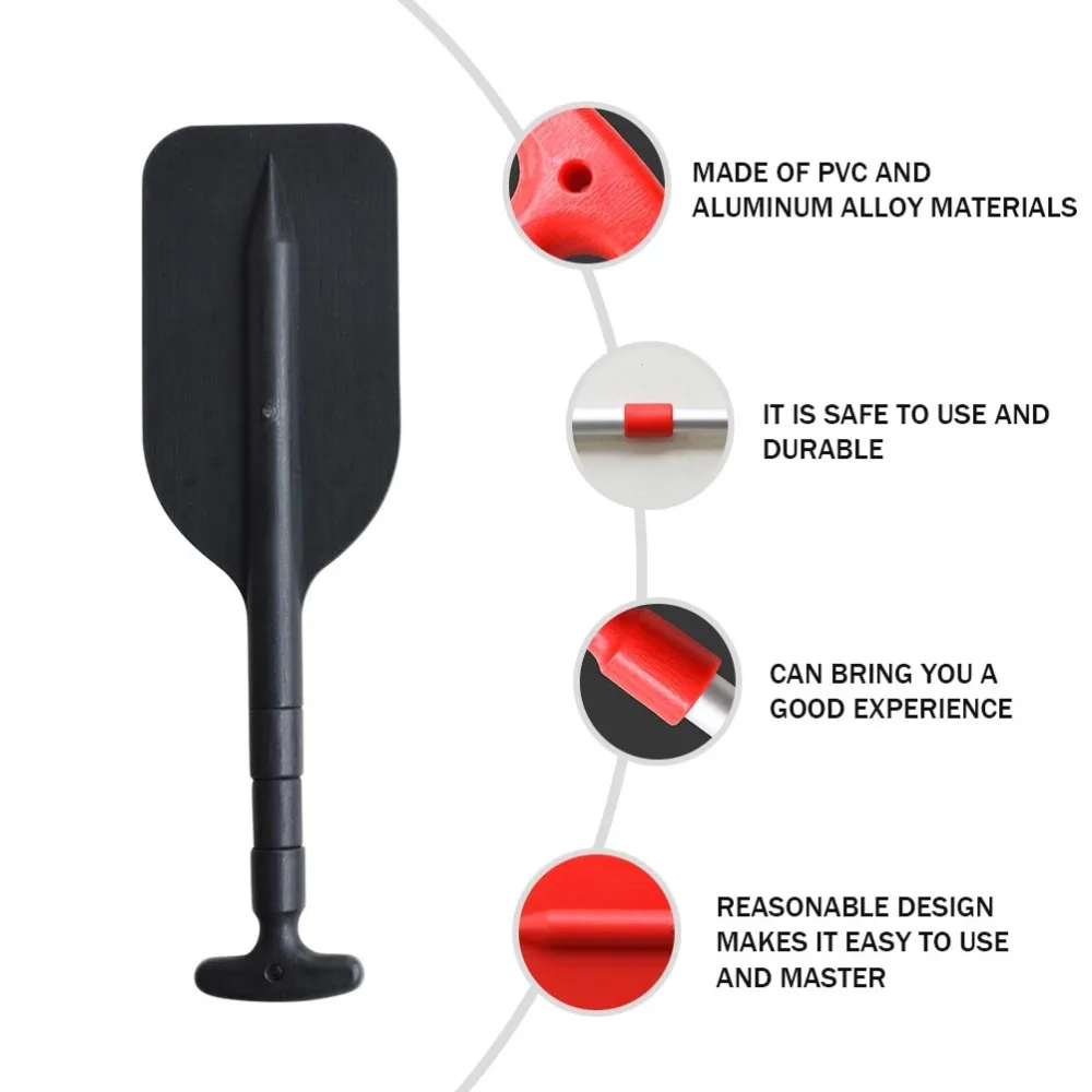 

1pc Flexible Float Boat Paddle Convenient Adjustable Kayak Boat Paddle Oar