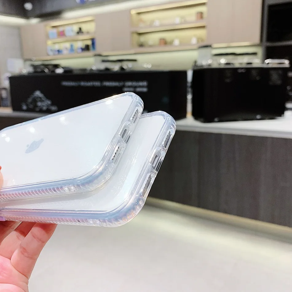 3D чехол для камеры iPhone 11 Pro Max SE 2020 силиконовый прозрачный X XR XS макс 7 8 Plus |