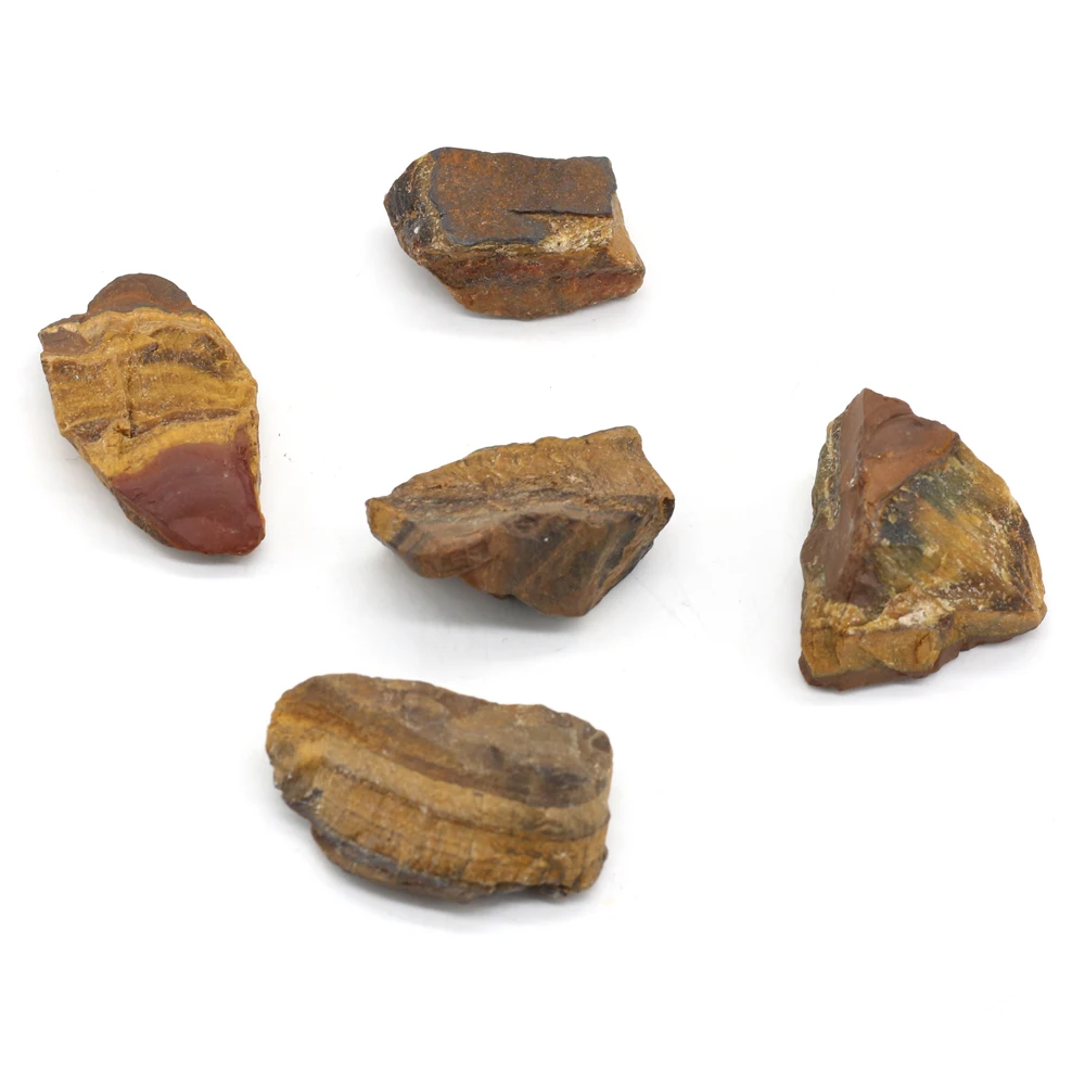 

1Pcs Fashion Irregular Natural Rough Gravel Beads Tiger Eye Stone Quartz Healing Reiki Gemstone Gift Collection and Home Decor