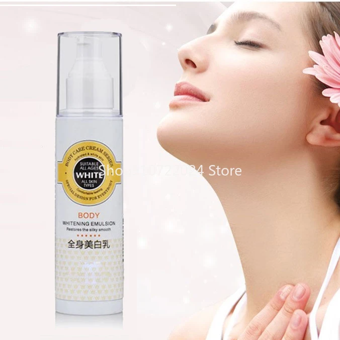 

Крем для отбеливания кожи для темной кожи снег отбеливающий крем, лосьон для всего тела, для шеи, колен увлажняющая глубоко-отбеливающий с д...