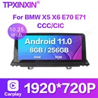 8 + 256G для BMW X5E70 X671 2007-2010 система CCCCIC Android 11 автомобильный DVD-плеер ПК навигация авто радио мультимедиа IPS