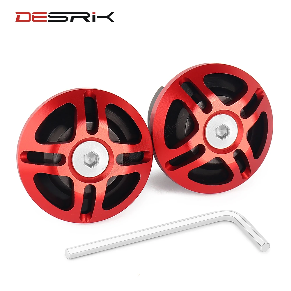 DESRIK мотоциклетные Катушки слайдер рамка винт обтекатель болт Крышка отверстия