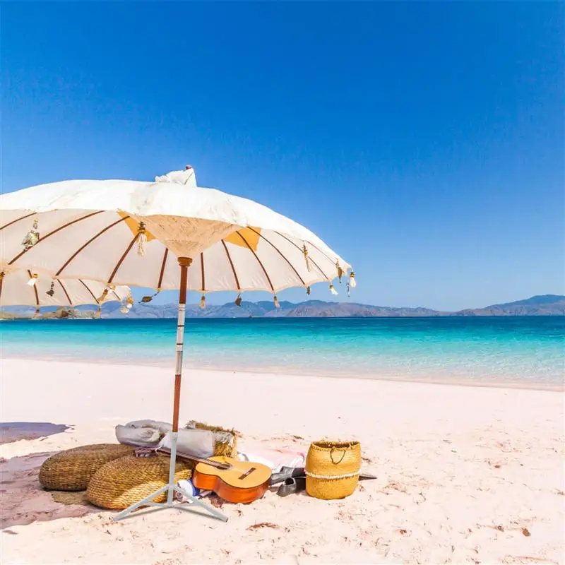 

1pc Triangular Sunshade Base Sturdy Beach Outdoor Umbrella Supporting Base