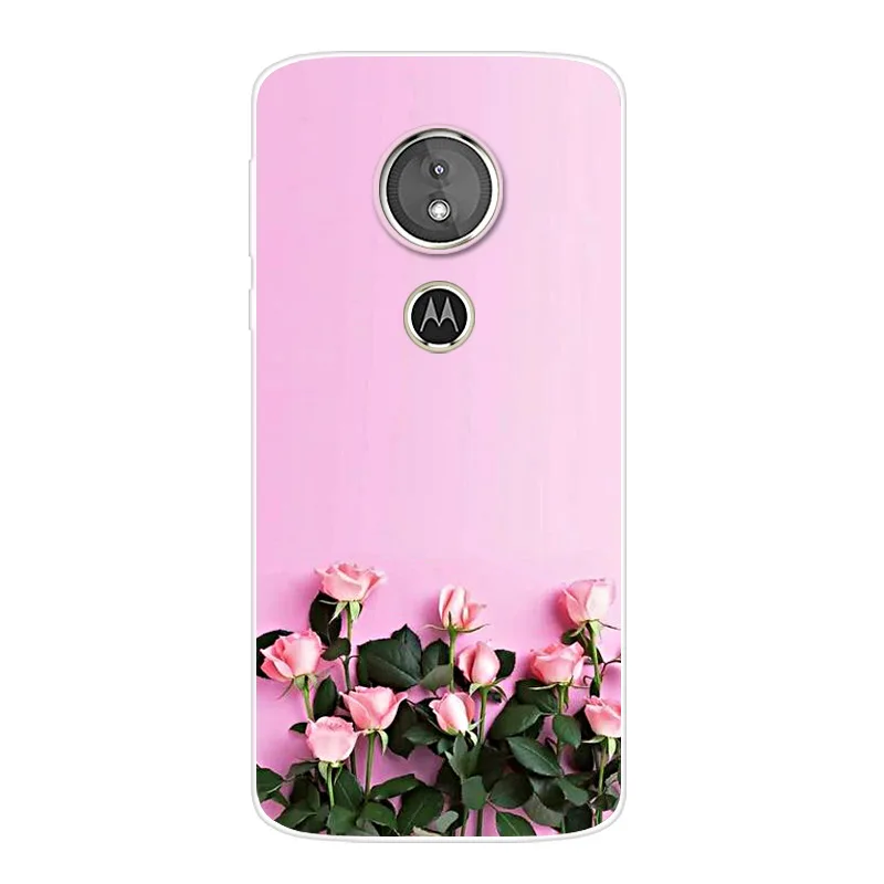 Для Moto G6 Play чехол 5,7 ''силиконовый мягкий ТПУ Модный чехол для телефона для Motorola Moto G6 Play чехол G6Play G 6 Play Cover Space Para - Цвет: 55