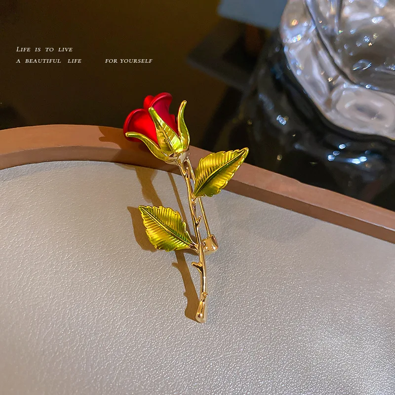 Европейская и американская ретро роза искусственная кожа простой темперамент