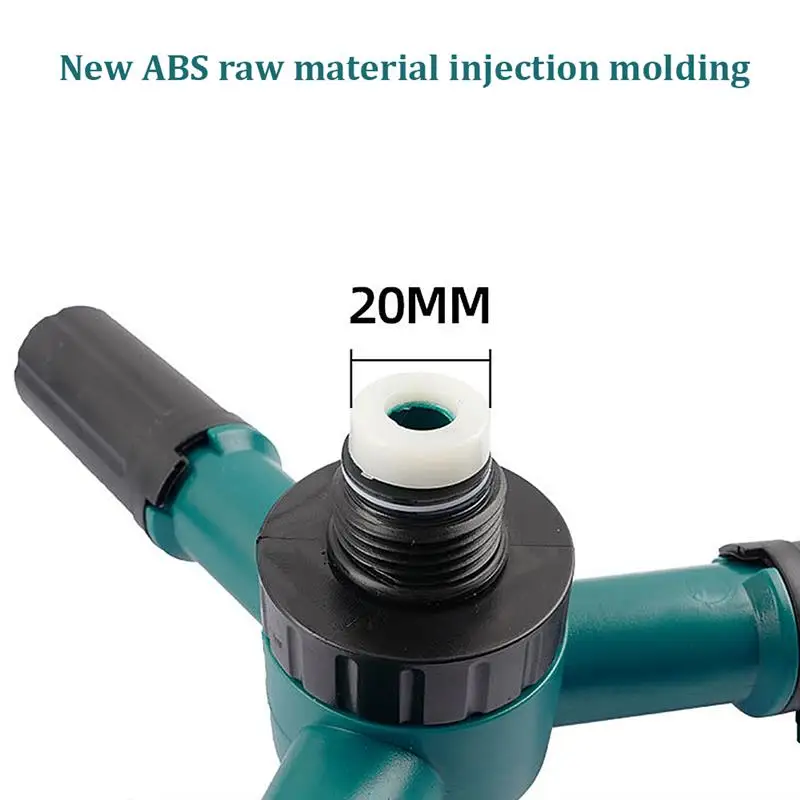 

360Rotating Garden Sprinklers, 2PCS High-Efficient Water-Saving Yard Lawn Spray Head Garden Water Irrigation Sprayers