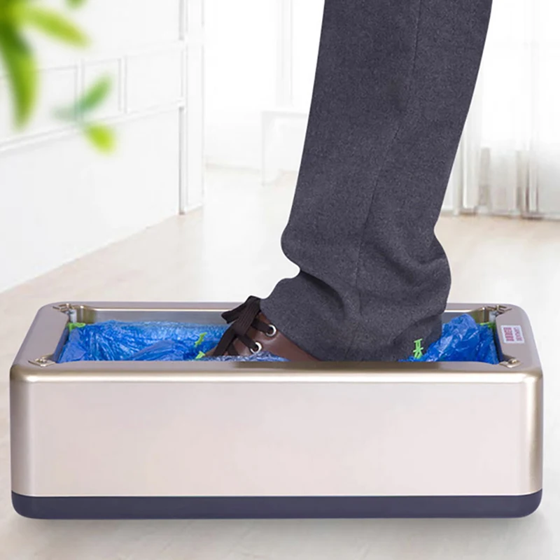 Автоматический диспенсер для крышки обуви Одноразовые ботинки дома|Бахилы| |