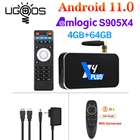 ТВ-приставка Ugoos X4 PRO, Android 11, S905X4 DDR4, 4 + 163264 ГБ, Wi-Fi, 1000 Мбитс